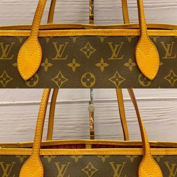 ❤️🩹SOLD❤️🩹 Louis Vuitton Neverfull MM Monogram Pivoine Shoulder Tote (AR2126) - Picture 4 of 15